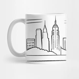 nyc doodle art 2024 pt7 Mug